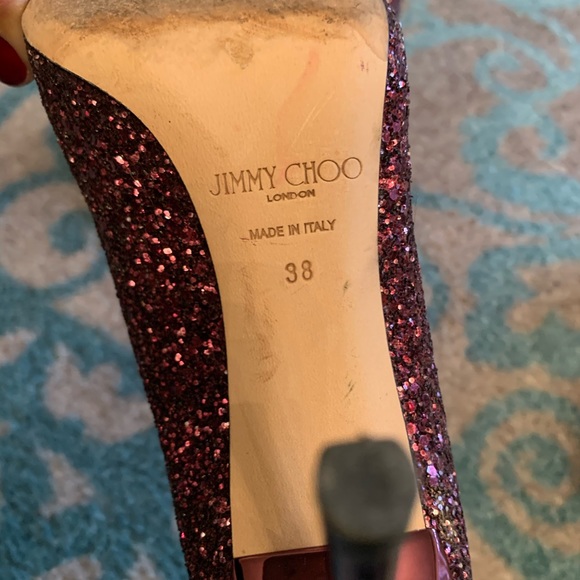 Jimmy Choo Purple Romy - Picture 3 of 14